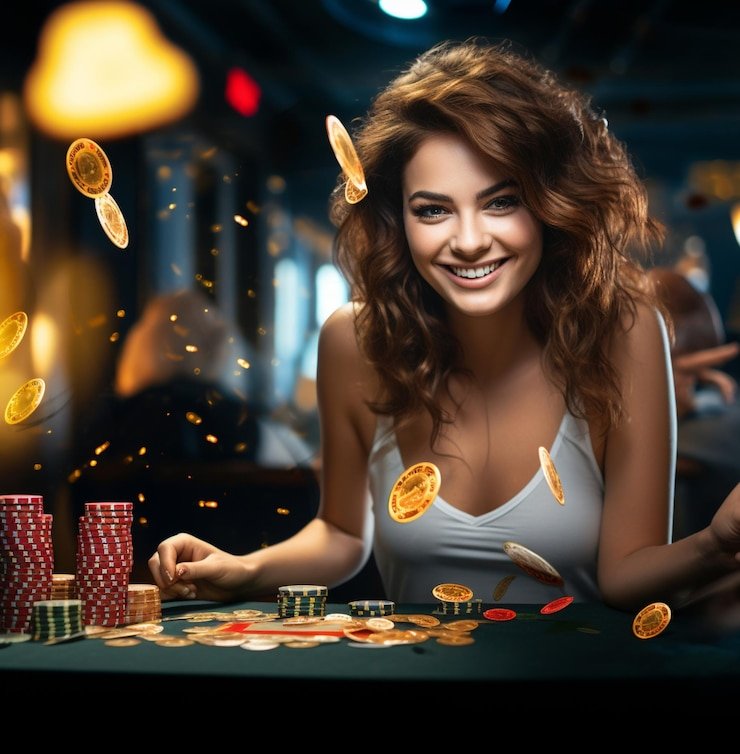 Studio live dealer Playtech dengan meja blackjack, roulette, dan baccarat di sumtoto